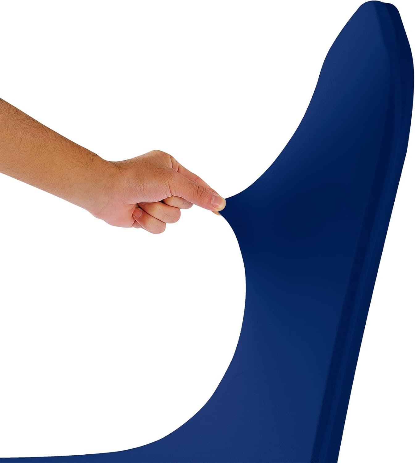 Spandex Chair Covers, 25PCS, Removable Washable Protector for Living Room, Party, Banquet, Wedding, Hotel (Classic Blue)