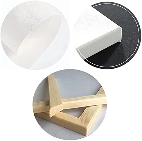 Inspirational Canvas Wall Art Colorful Poster Painting Artwork Motivational Lion Picture Print Wall Decor for Home Office Living Room Bedroom Workplace Wooden Framed Ready to Hang [12''Wx 18''H]