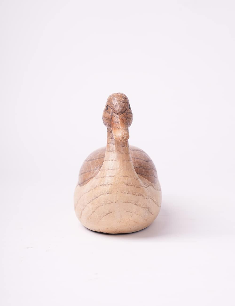 HAUCOZE Duck Decor Statue Animal Figurine Sculpture Modern Arts Polyresin 11.0inch