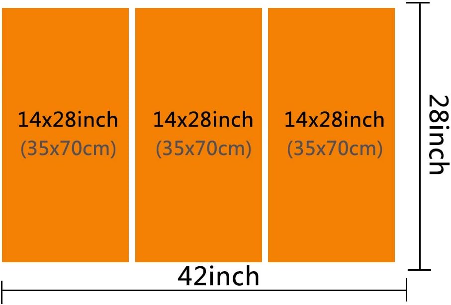 TUMOVO 3 Pieces Purple Sports Car Wall Art Picture Home Decoration Living Room Canvas Print Painting Wall Picture on Canvas with Frame Ready to Hang - 28 x 14inch x 3 Panel