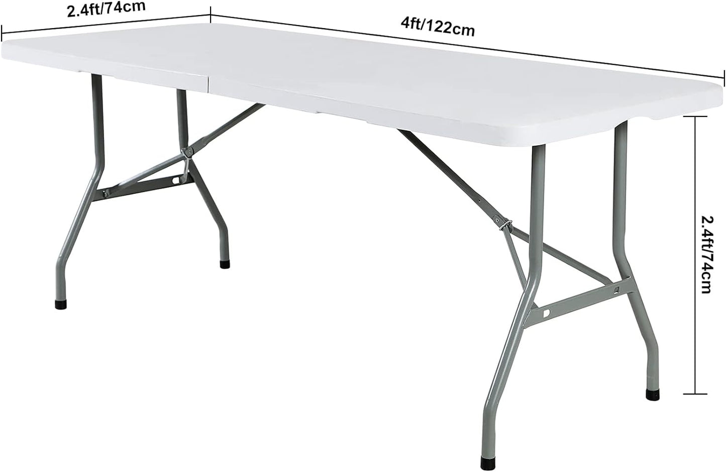 Spandex 4ft Waterproof Table Cover for Party,Wedding, Banquet, and Events(Royal Blue)