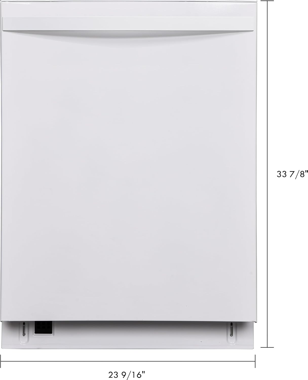 Kenmore 24" Built-in Stainless Steel Tub Dishwasher EasyFlex 3rd, SmartWash, UltraWash, TurboDry, MoreSpace Plus Adjustable Rack, Energy Star Certified, White