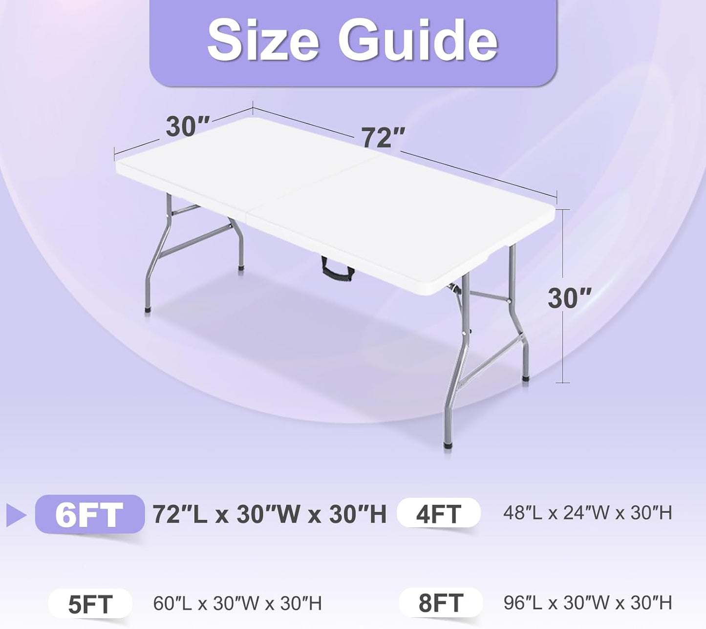 ABCCANOPY 6 FT Red Spandex Table Cover Stretch Fitted Wrinkle Resistant Tablecloth Reuse for Rectangular Folding Table Patry Event Wedding Banquet Protector