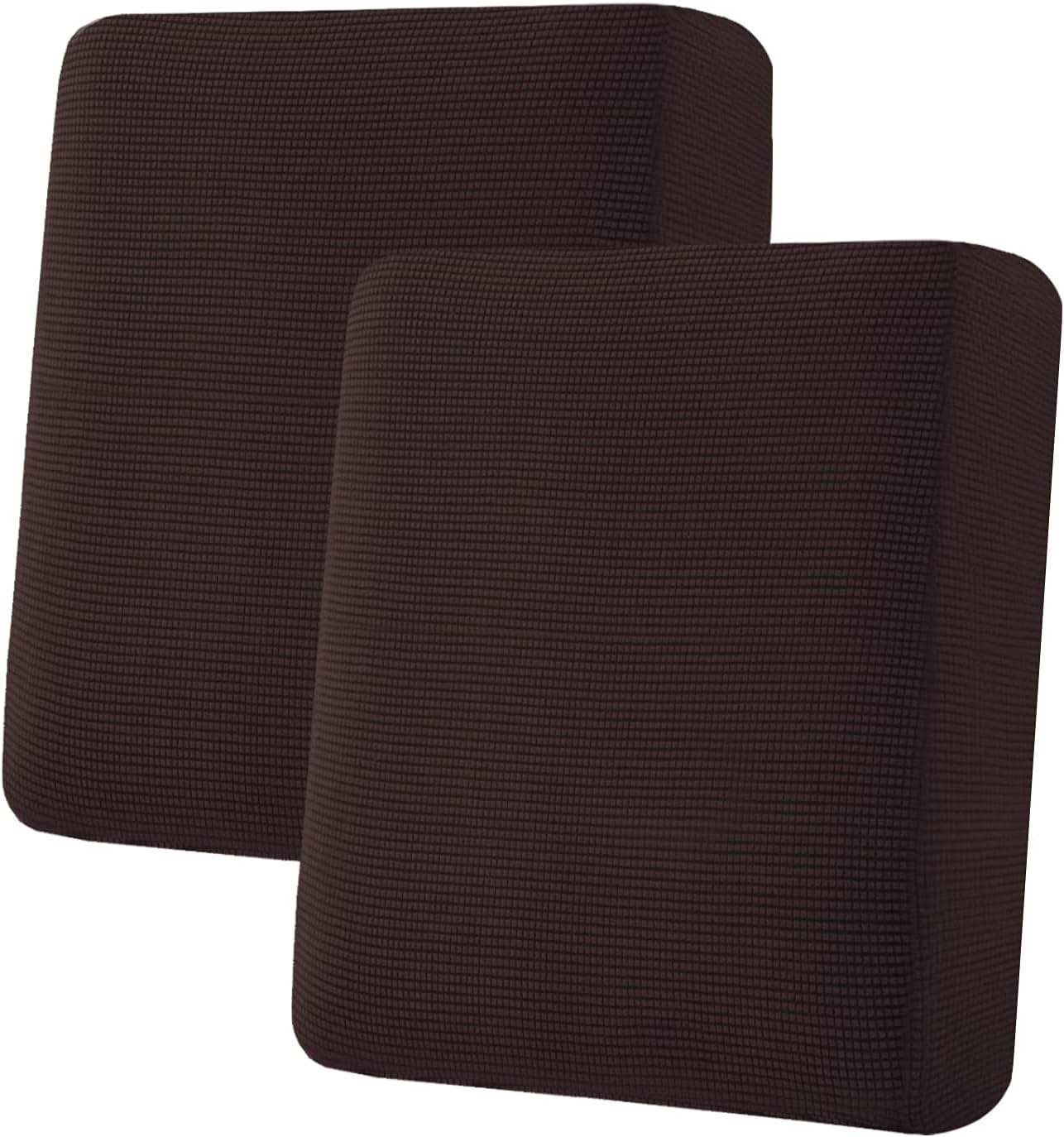 H.VERSAILTEX Super Stretch Stylish Cushions Covers/Furniture Cover Spandex Jacquard Small Checked Pattern Super Soft Slipcover Washable Individual