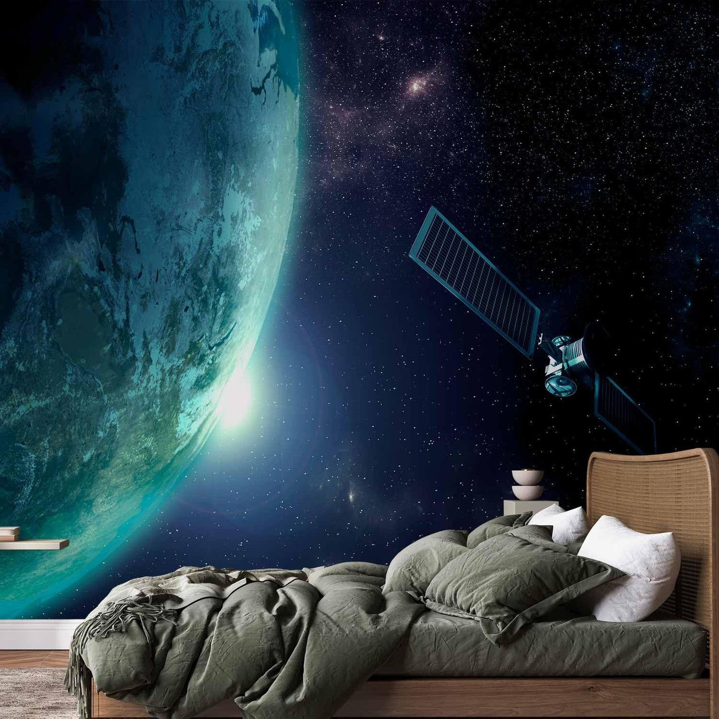 artgeist Premium Wall Mural Cosmos Galaxy 157x110 in - XXL Non-Woven Wallpaper Fleece Wall Decor Photo Print Picture Image Design Home n-B-0007-a-c