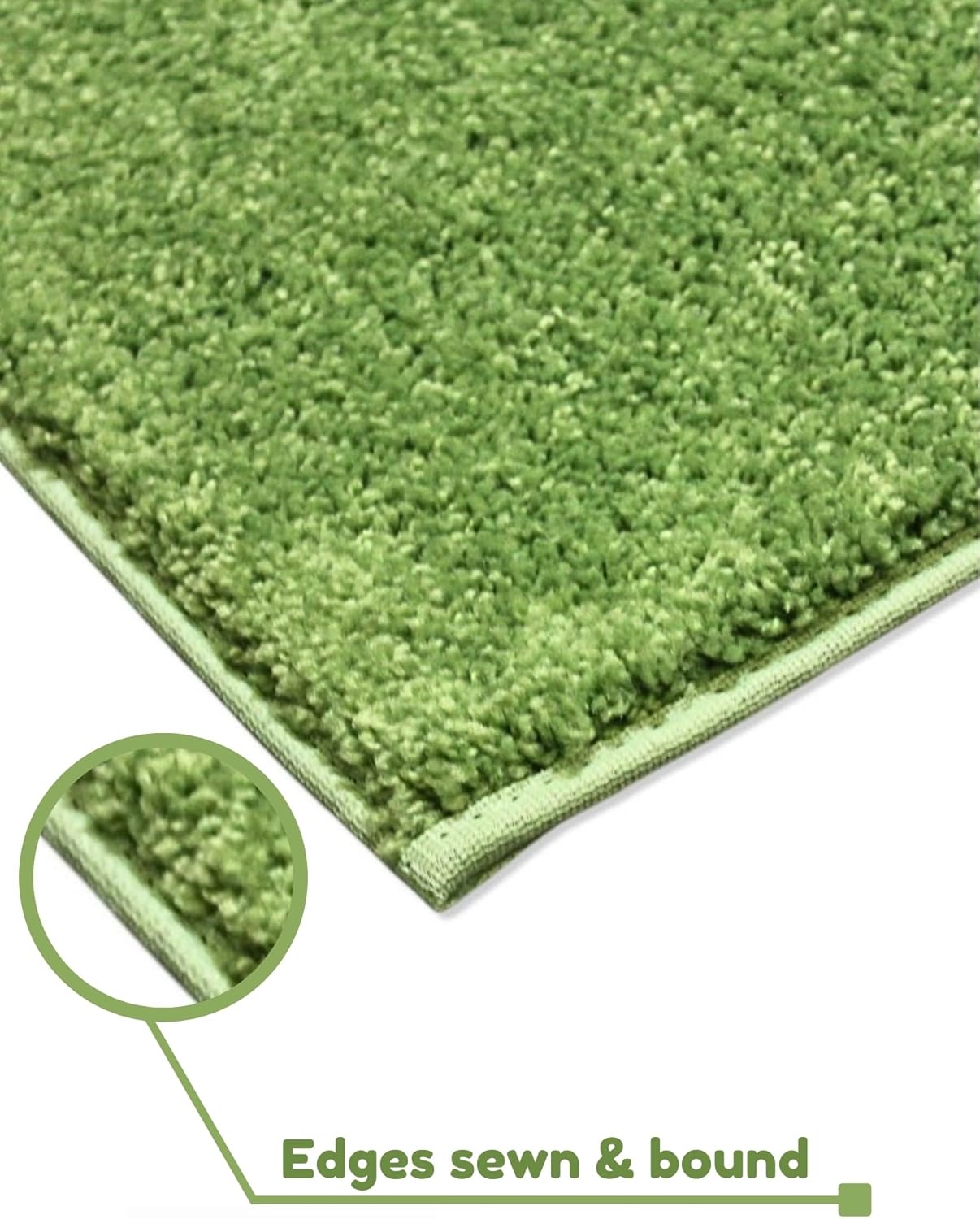 KOECKRITZ Soft and Colorful Kids Classroom Area Rugs (Passes Flammability Pill Test) Many Sizes and Bright Colors to Select from (12' x 15', Lime)
