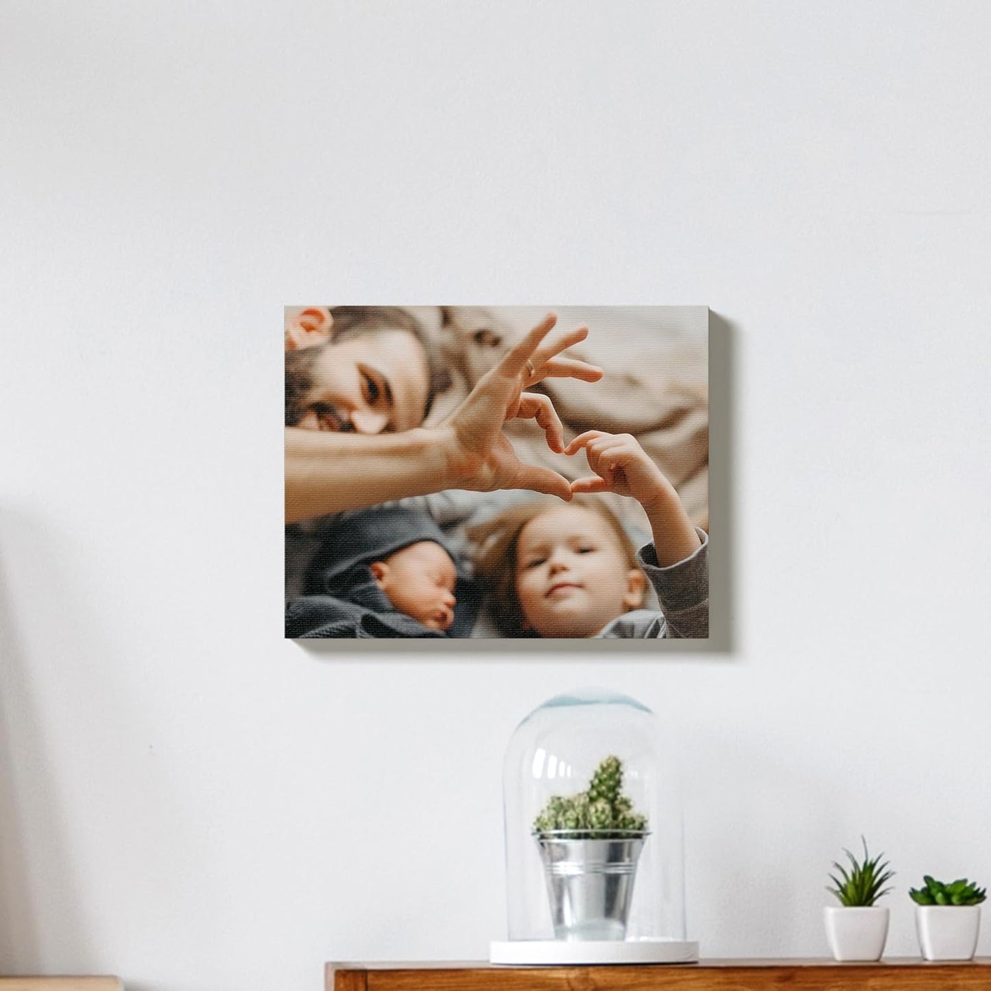 Custom Canvas Prints with Your Photos – Personalized Picture To Canvas Wall Art, Perfect for Home Decor, Gifts & Keepsakes, Ready to Hang (30" L x 40" W x .75”D, Brazillian Barnwood)