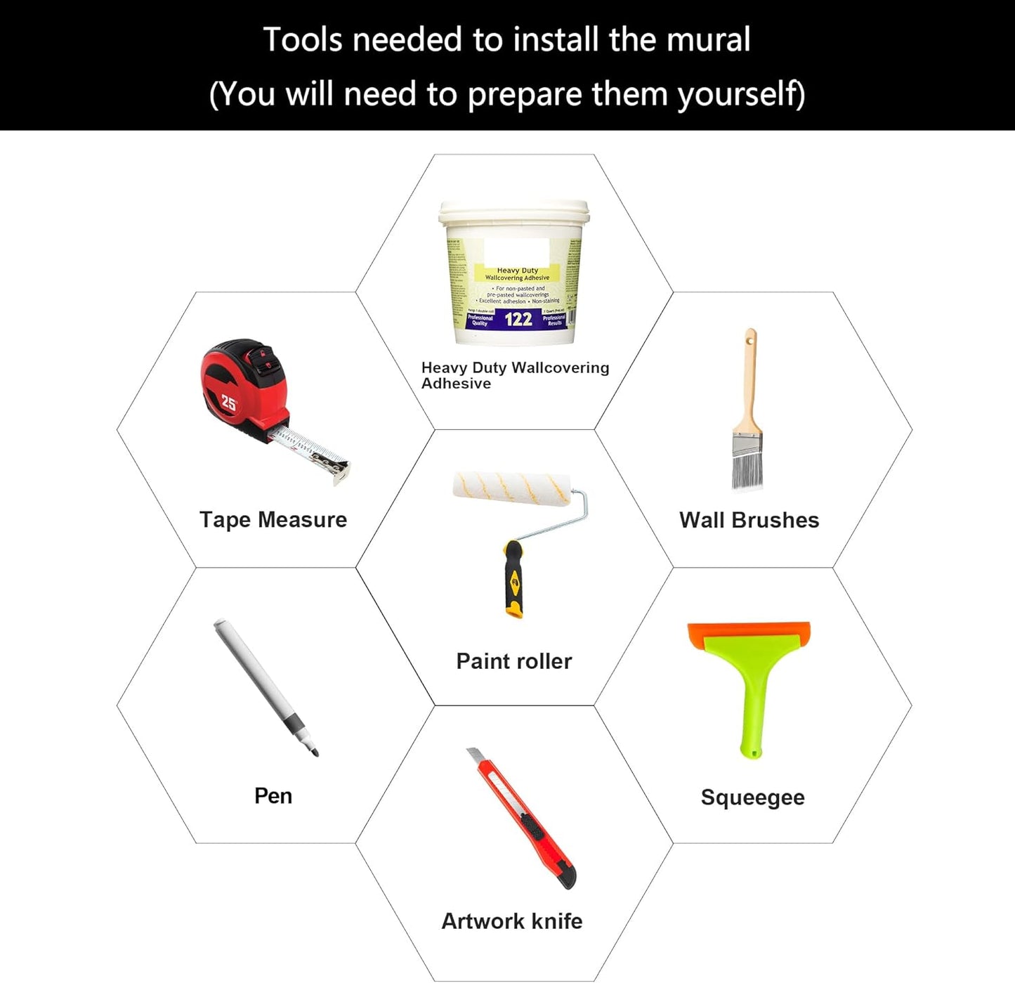 WFBHUA-Vintage Botanical Leaf Wallpaper Mural Dark Plant Leaves Wall Murals Decor for Living Room Bedroom(Not Peel and Stick)