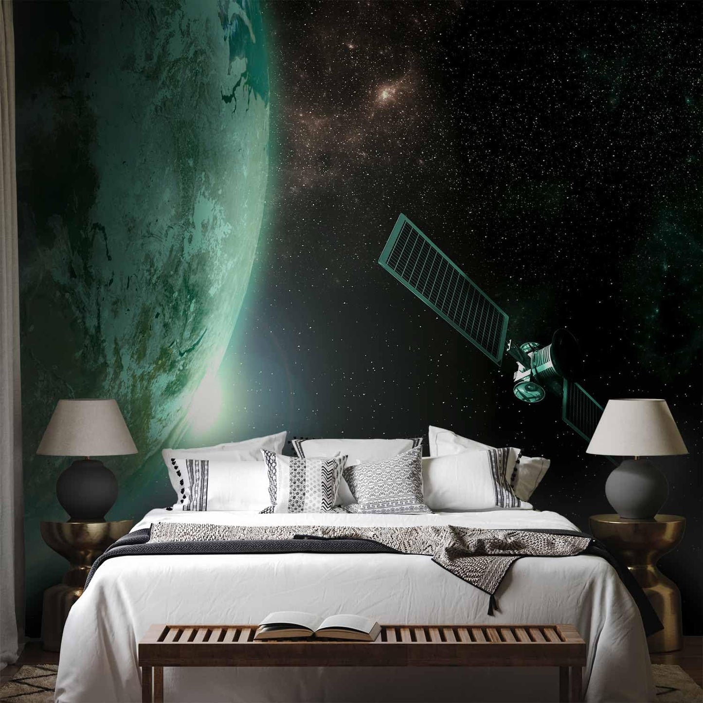 artgeist Wall Mural Cosmos Galaxy 118x83 in - XXL Non-Woven Wallpaper Fleece Wall Decor Photo Print Picture Image Design Home n-B-0007-a-b