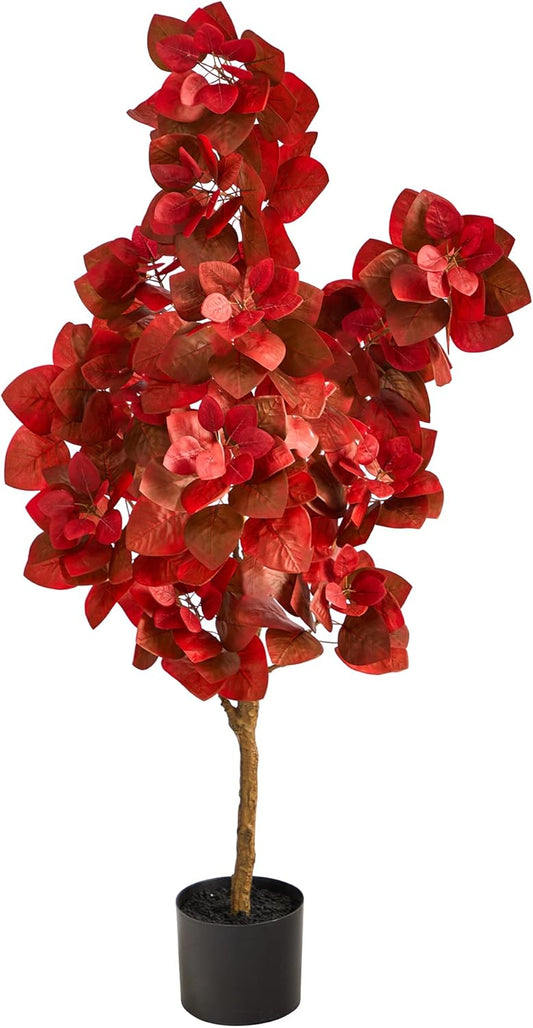 Nearly Natural 4ft. Autumn Pomegranate Artificial Tree
