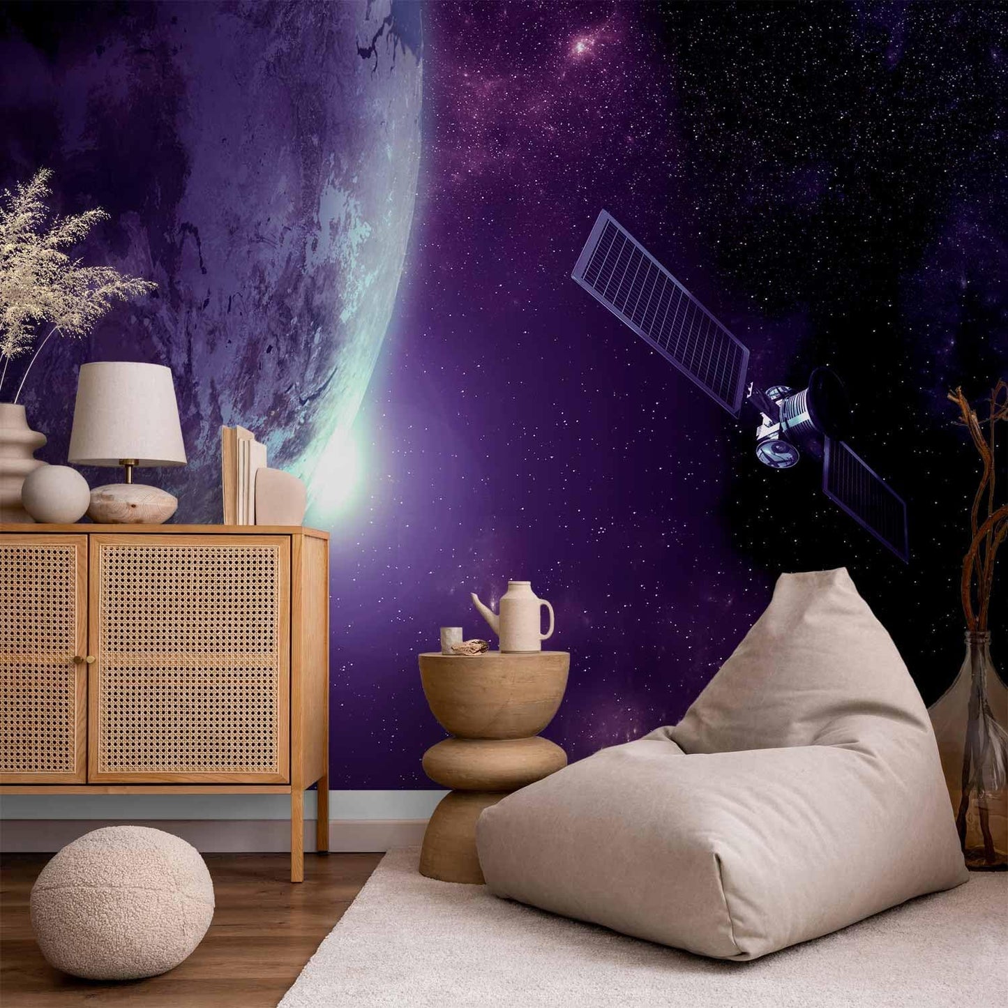 artgeist Premium Wall Mural Cosmos Galaxy 79x55 in - XXL Non-Woven Wallpaper Fleece Wall Decor Photo Print Picture Image Design Home n-B-0007-a-d