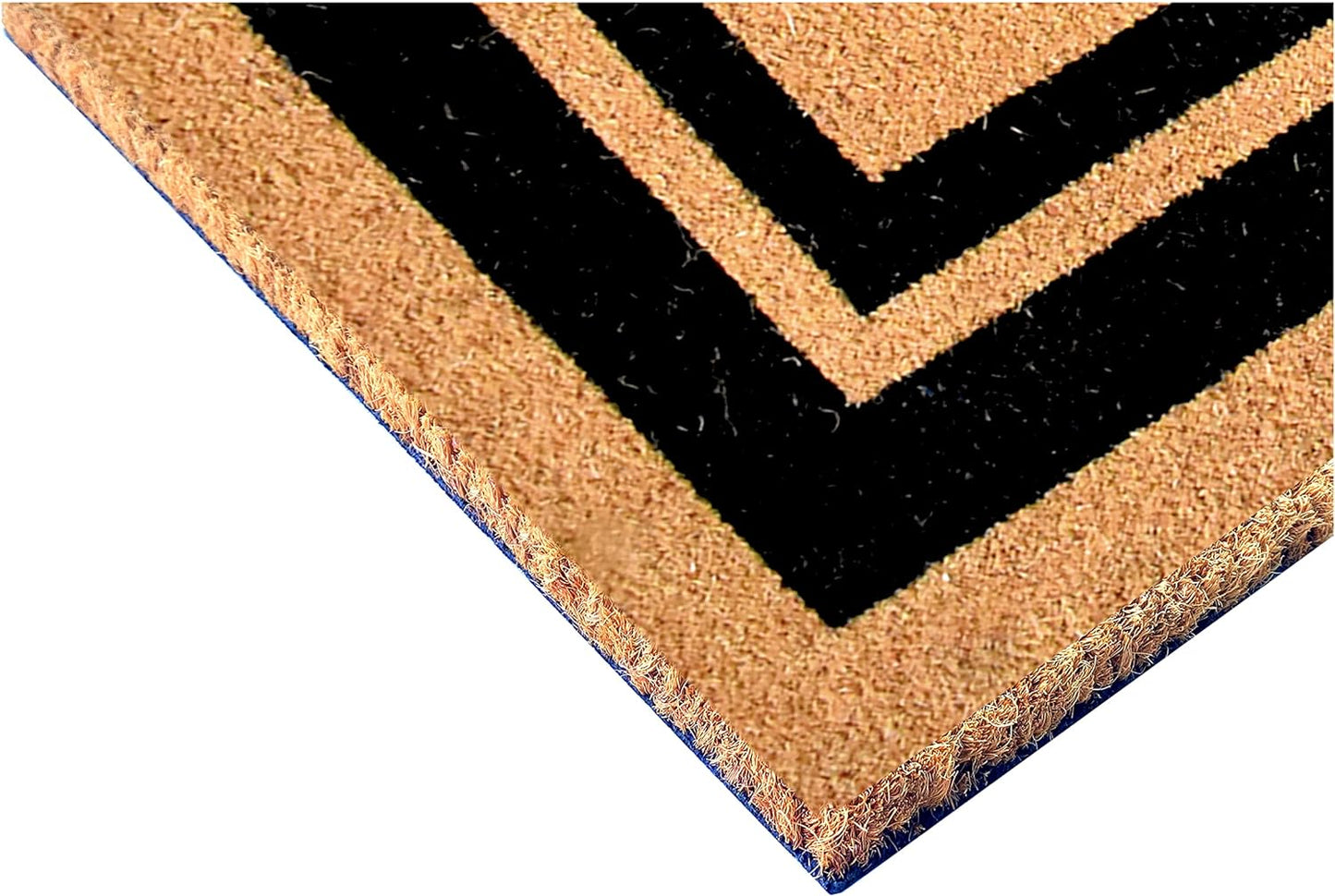 Calloway Mills 152963672M Black Border 36" x 72" Monogram Doormat Letter (M)