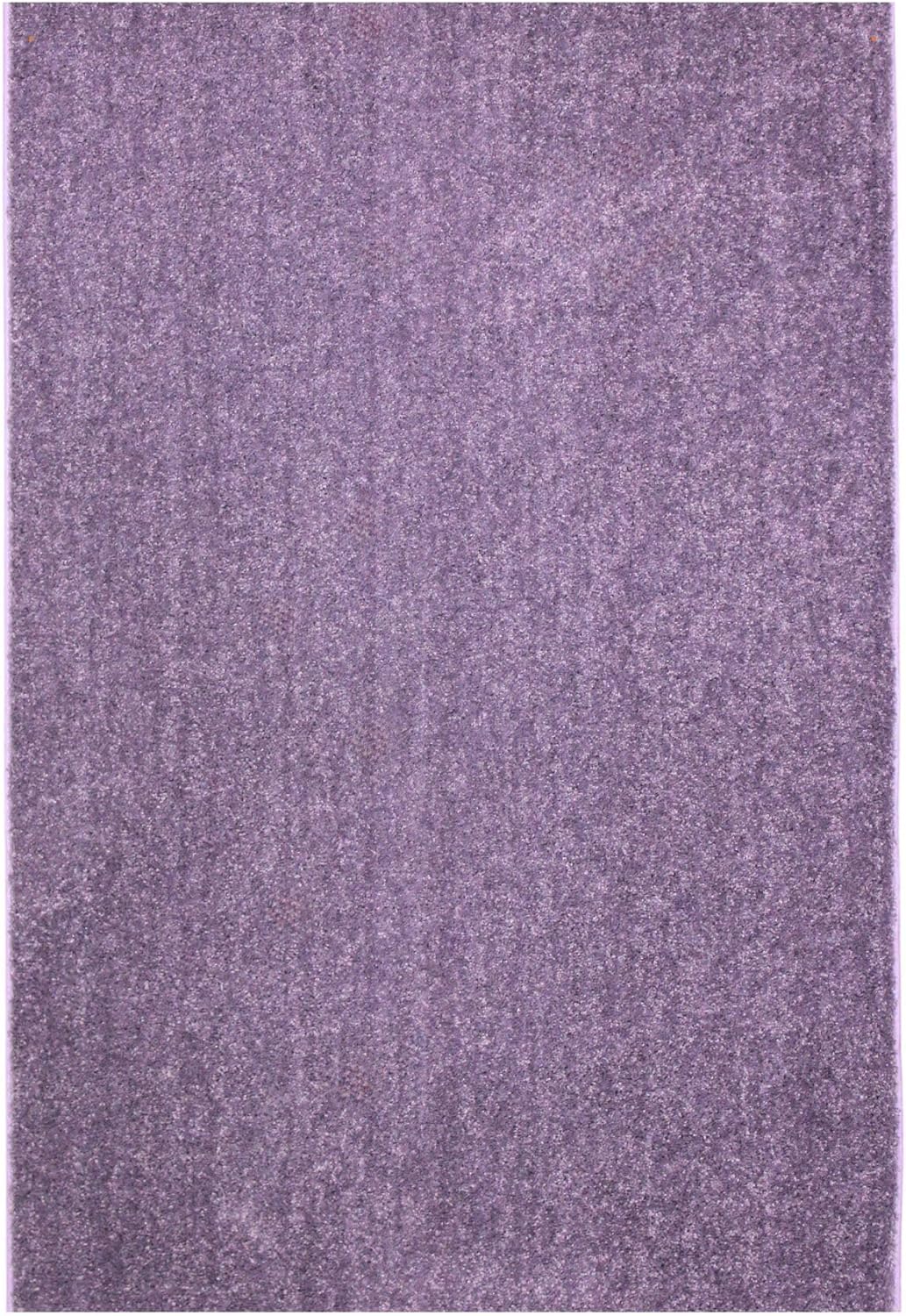 KOECKRITZ Soft and Colorful Kids Classroom Area Rugs (Passes Flammability Pill Test) Many Sizes and Bright Colors to Select from (5' x 5', Lavender)