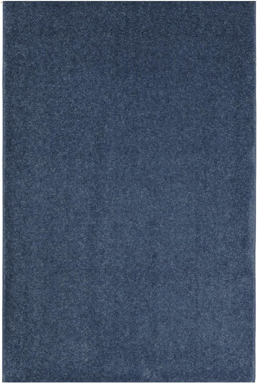KOECKRITZ Soft and Colorful Kids Classroom Area Rugs (Passes Flammability Pill Test) Many Sizes and Bright Colors to Select from (11' x 11', Navy)