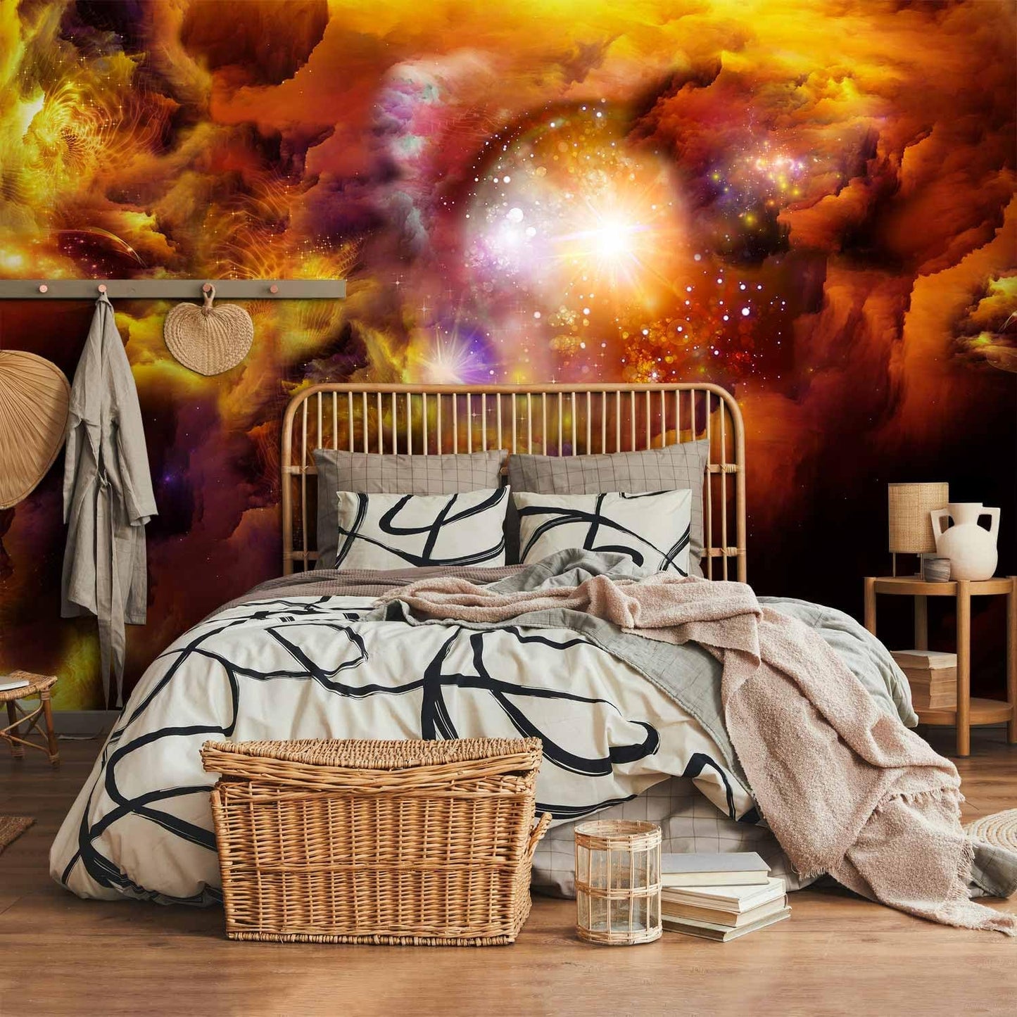 artgeist Premium Wall Mural Cosmos Galaxy 98x69 in - XXL Non-Woven Wallpaper Fleece Wall Decor Photo Print Picture Image Design Home n-A-0027-a-d