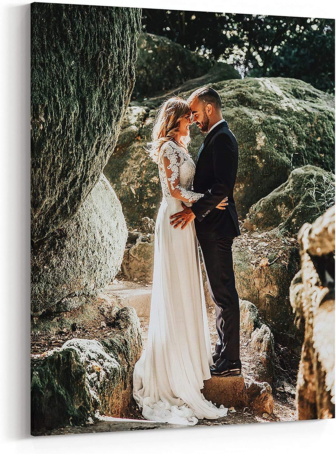 Personalized Custom Canvas Prints: Photo On Canvas (Framed Canvas, 20X20) Transform Your Photos into Stunning Framed Wall Art Digitally Printed Photo To Canvas Ideal for Home Decor