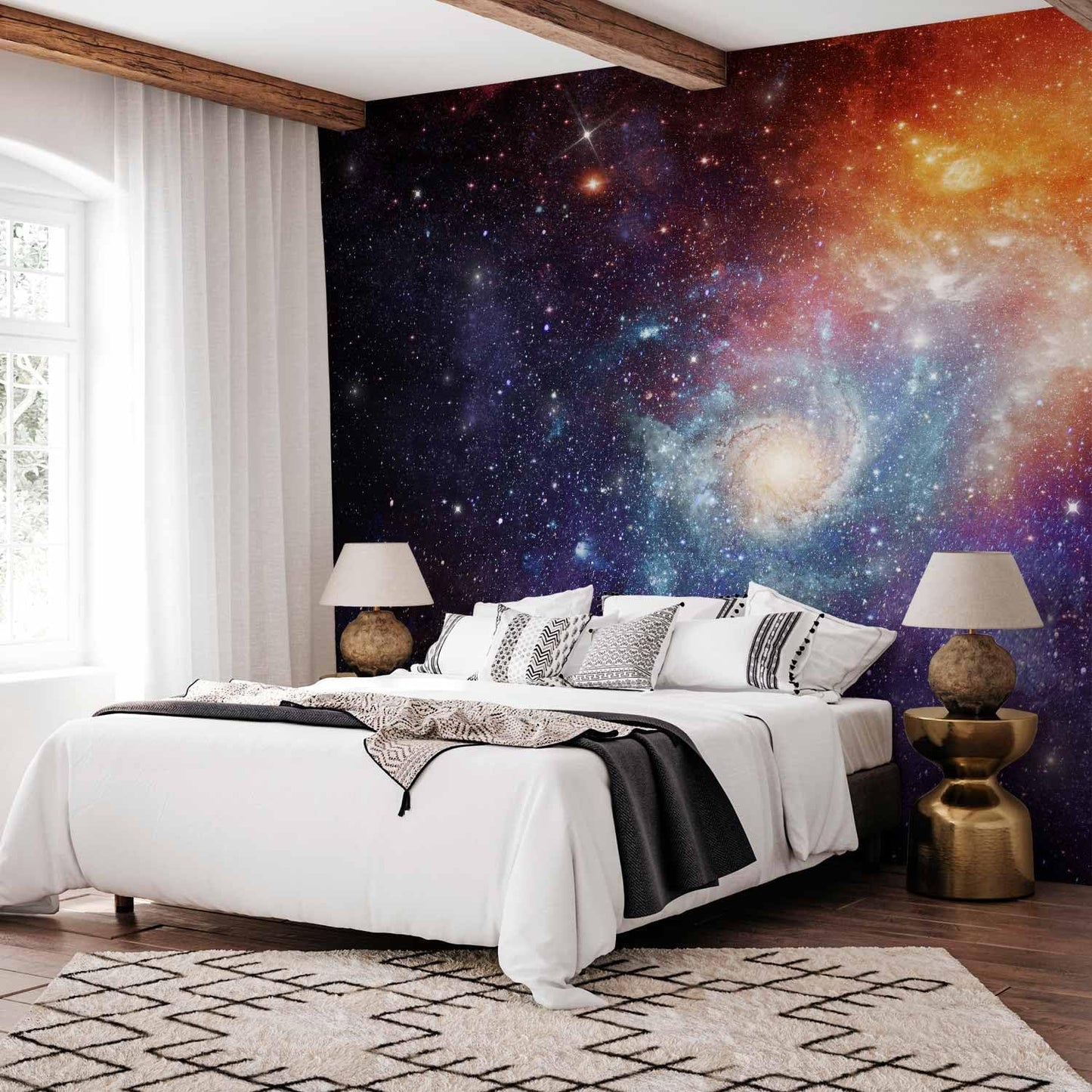 artgeist Wall Mural Cosmos Galaxy 118x83 in - XXL Non-Woven Wallpaper Fleece Wall Decor Photo Print Picture Image Design Home f-C-0101-a-a