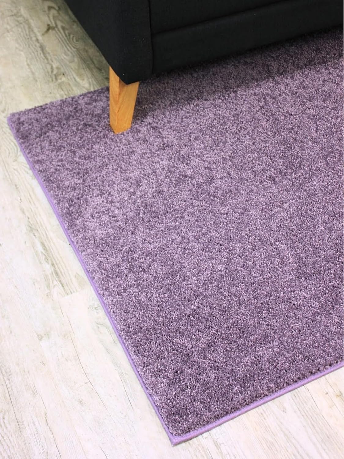 KOECKRITZ Soft and Colorful Kids Classroom Area Rugs (Passes Flammability Pill Test) Many Sizes and Bright Colors to Select from (8' Round, Lavender)