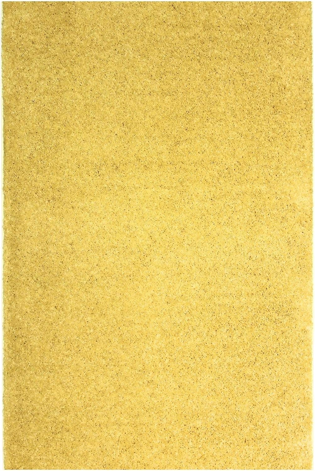 KOECKRITZ Soft and Colorful Kids Classroom Area Rugs (Passes Flammability Pill Test) Many Sizes and Bright Colors to Select from (6' x 9', Lemon)