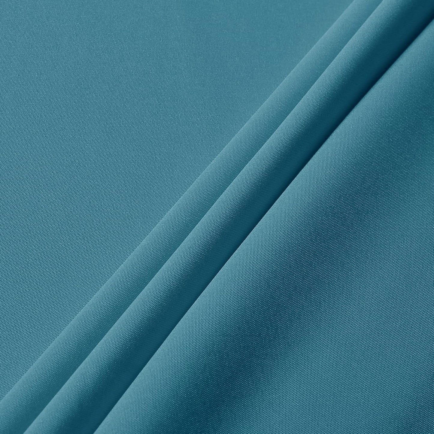 sancua Rectangle Tablecloth - 60 x 84 Inch - Stain and Wrinkle Resistant Washable Polyester Table Cloth, Decorative Fabric Table Cover for Dining Tables, Buffet Parties and Camping, Teal