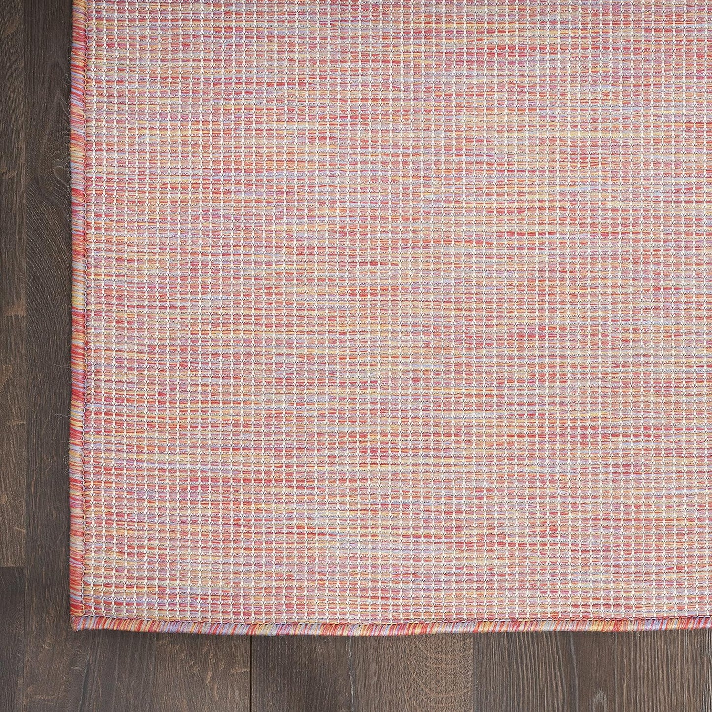 Nourison Home Positano Indoor/Outdoor Rainbow 4' x 6' Area Rug, Easy Cleaning, Non Shedding, Bed Room, Living Room, Dining Room, Backyard, Deck, Patio (4x6)